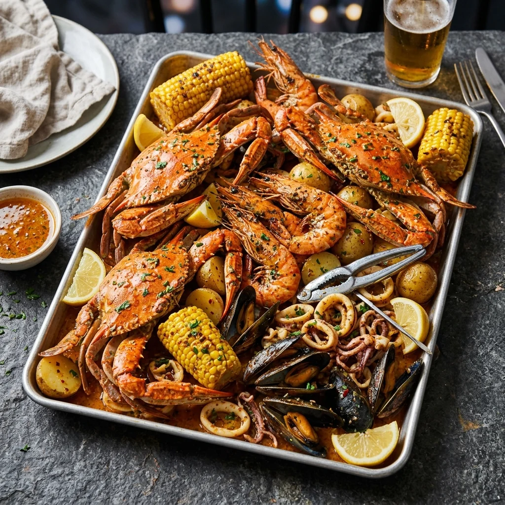 Signature Seafood Boil Platter (Family Feast)